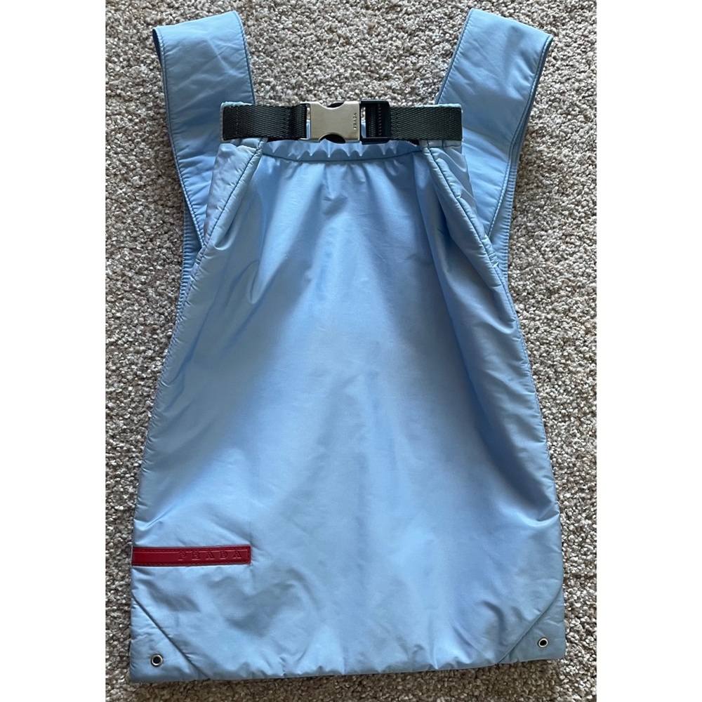 Vintage Prada Blue Backpack
